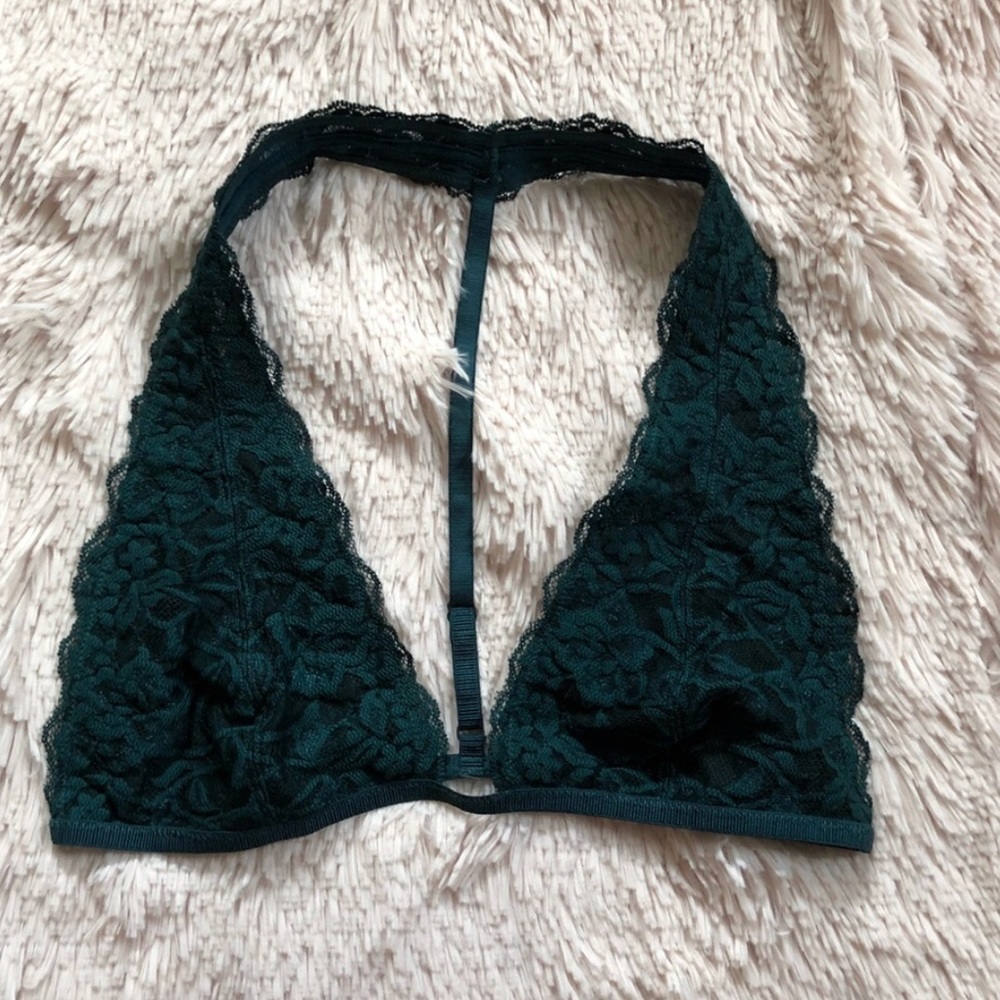 Free people intimately halter lace bralette